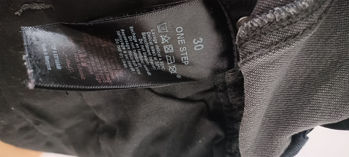 Pantalon jean one step avec petit broderie taille 30 - photo numéro 4