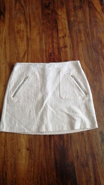 Jupe rose palle, avec fermeture zip