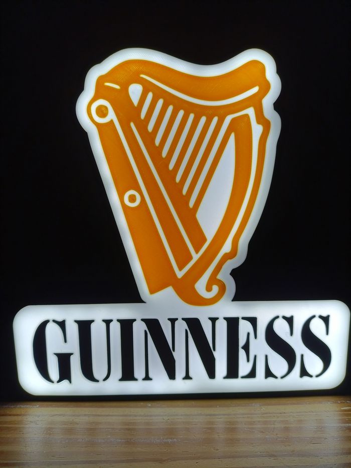 Lampe LED Guinness