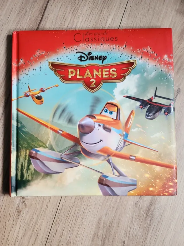 Livre planes 2 Disney