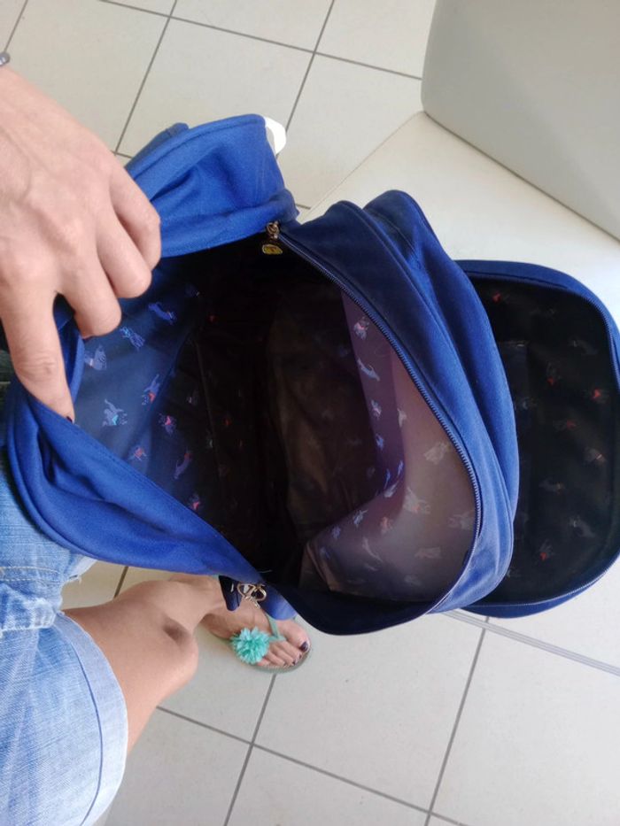 Sac à dos liberty bleu marine chipie c47 - photo numéro 8