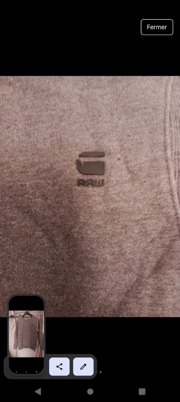 Sweat G-star raw - photo numéro 2