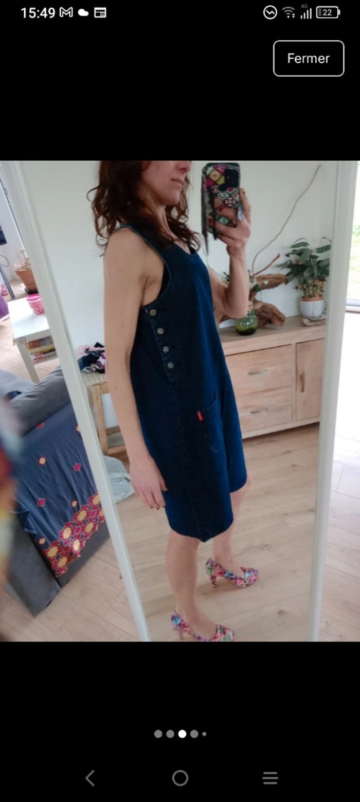 Robe chasuble taille 3 Jean c81 - photo numéro 6