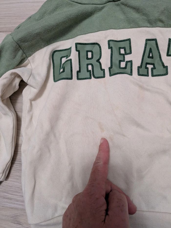 Sweat à capuche garçon 4 ans - photo numéro 3
