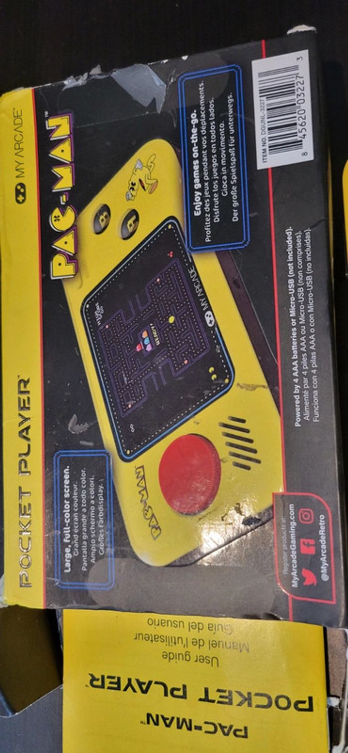 Console portable - My Arcade - Retro Handheld Pac-Man - Jaune - Multi-plateforme - photo numéro 3