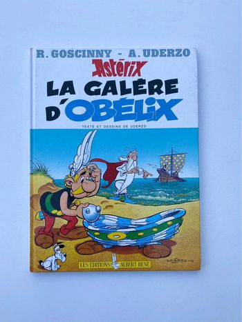 Bande dessinée Astérix " La galère d’Obelix "