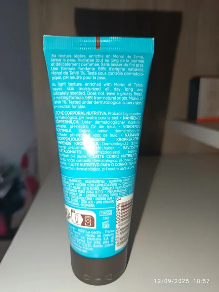 Lait corps nourrissant monoï - photo numéro 2