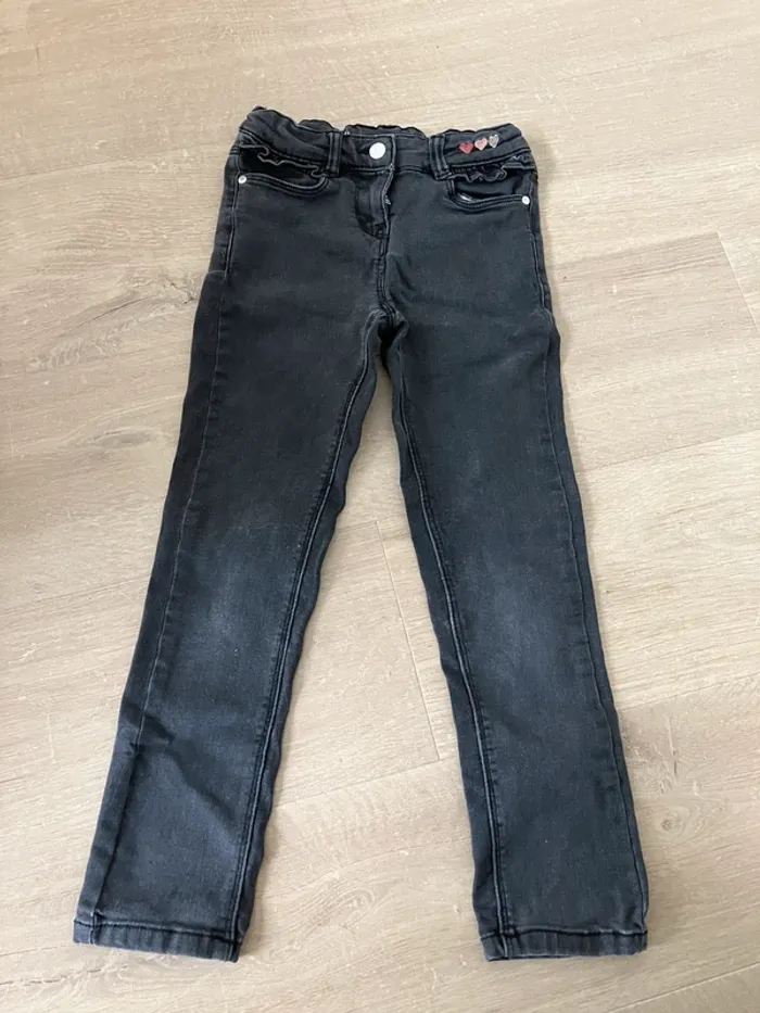 Pantalon jeans tape a l’œil TAO 6 ans