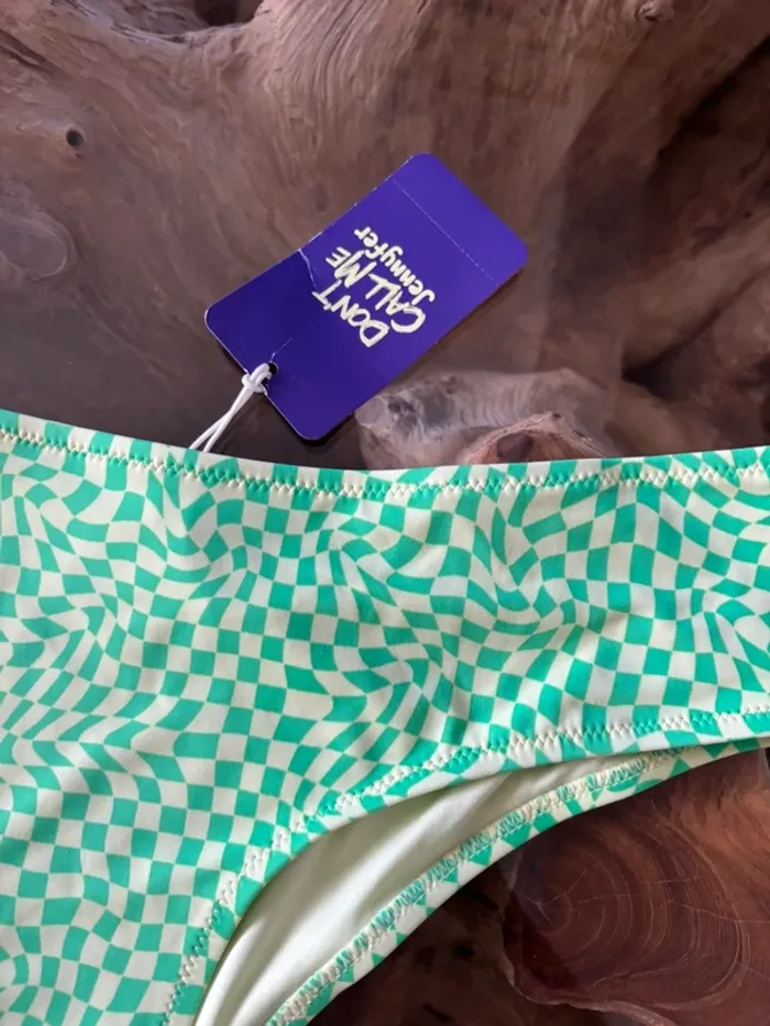 Bas de maillot de bain Don't call me Jennyfer vert - photo numéro 2