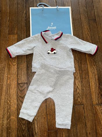 Ensemble Jacadi  6 mois (taille pas immense)