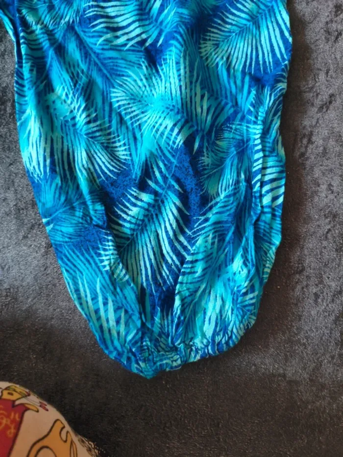 Sarouel bleu turquoise - photo numéro 5