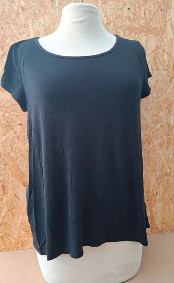 T-shirt fluide avec crâne