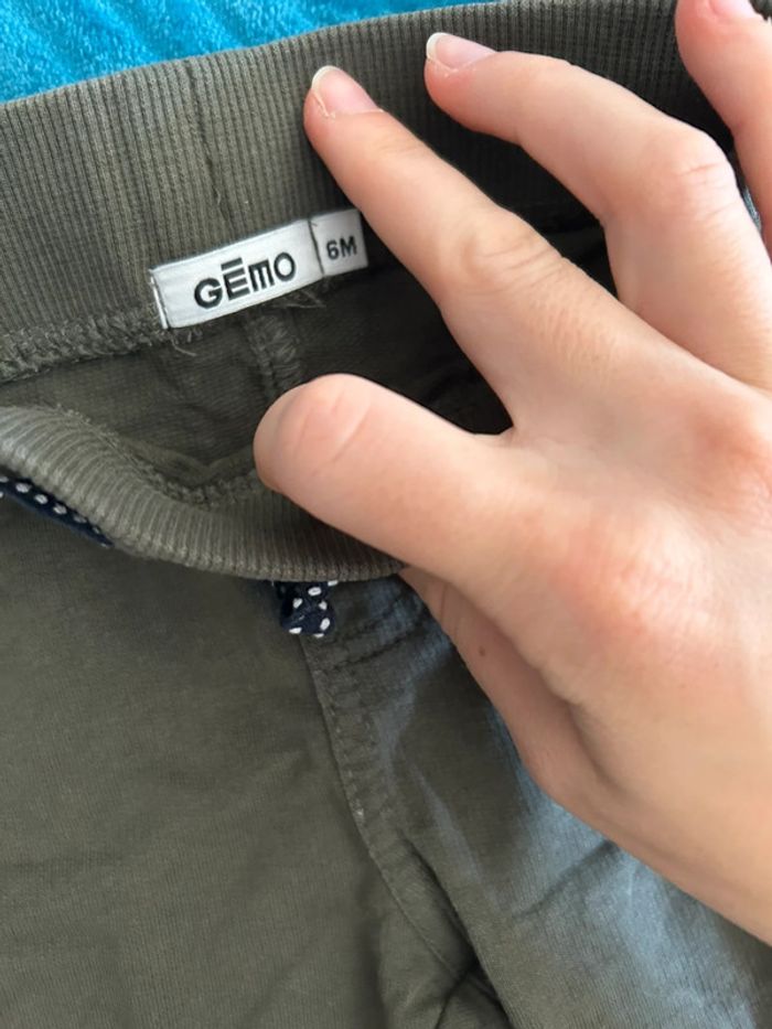 Lot 2 joggings 6 mois - photo numéro 2