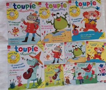 Lot livres toupie avec cd