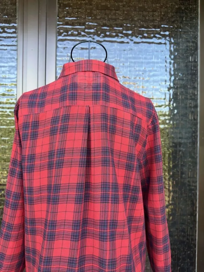 Chemise rouge à carreaux Cache Cache - photo numéro 9