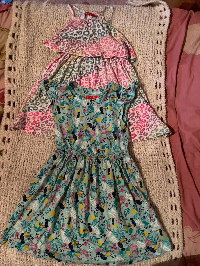 Lot 2 robes été 5 ans