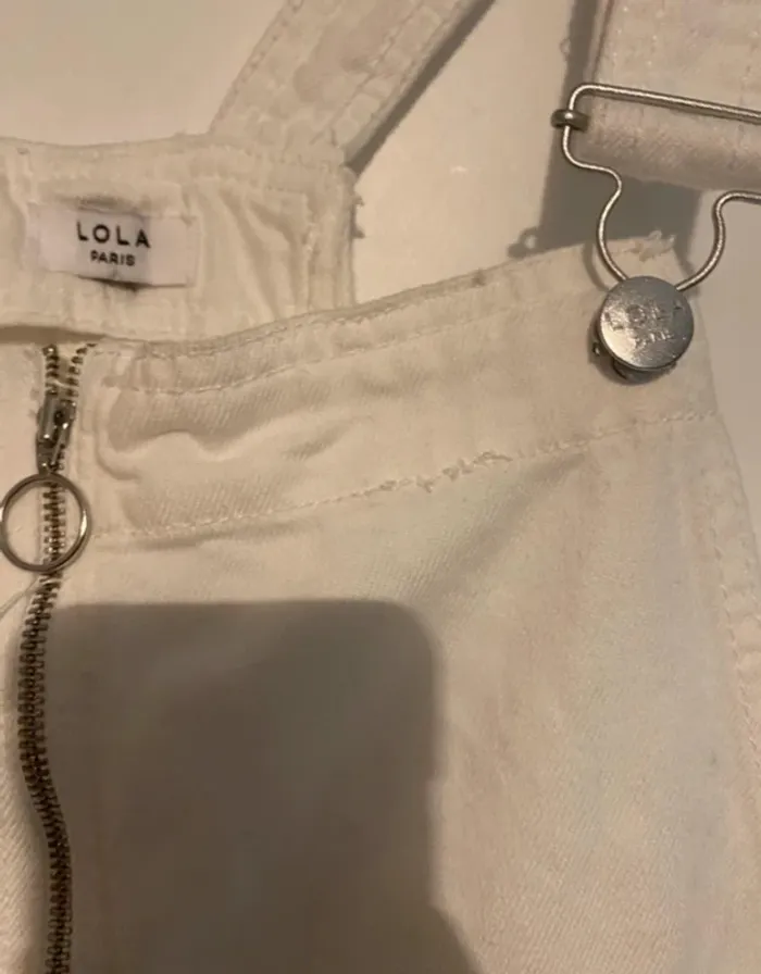 Salopette blanche Lola Paris - Taille 42 - Neuve - photo numéro 12