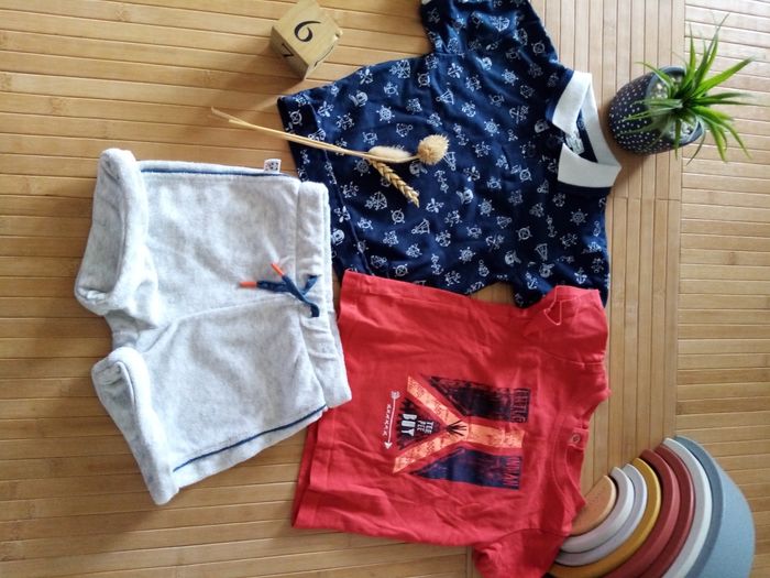 Ensemble 6mois garçon été