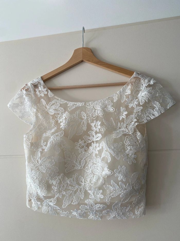 Haut mariée - Blouse Celia Madame a dit oui