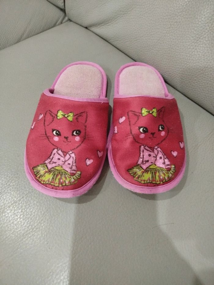 Chaussons chats pointure 32