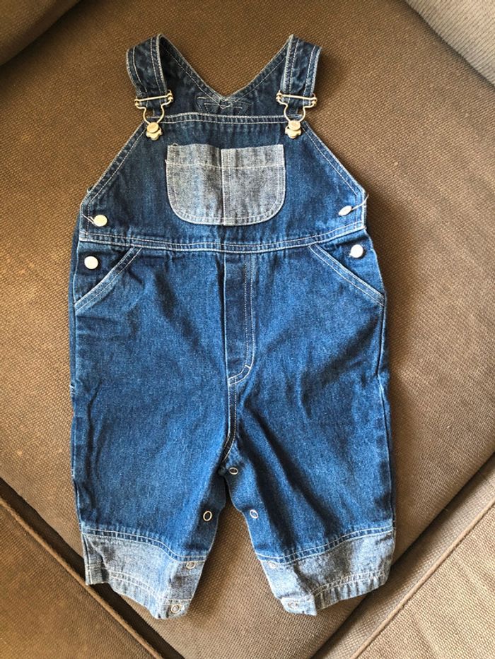 Salopette en jean 12M