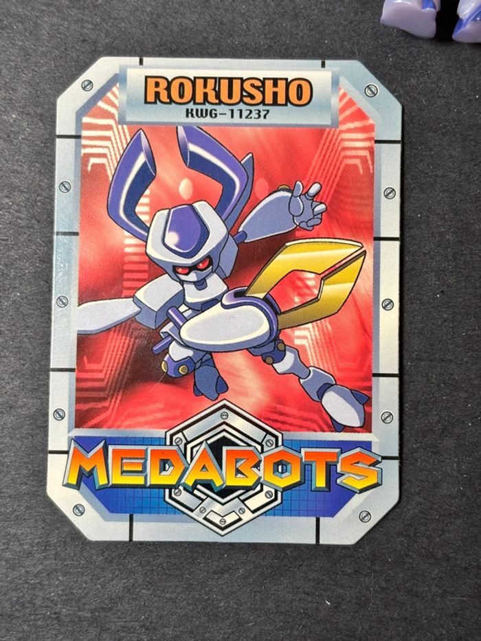Jouet figurine action figure vintage Hasbro takara medabots , Rokusho kwg-11237 - photo numéro 4