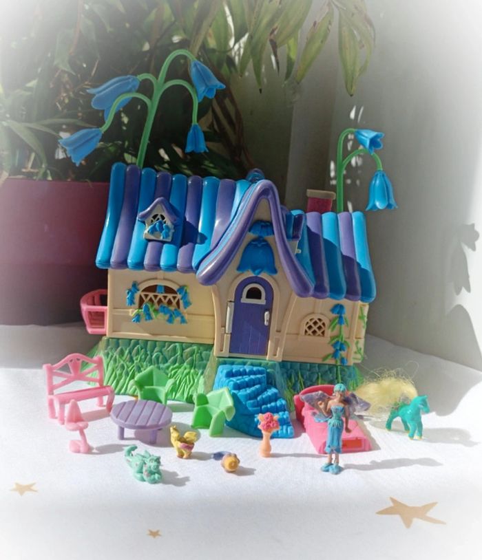 2004 Maison house fée fairy fairytopia barbie mattel azura azura's cottage little Land small - photo numéro 13