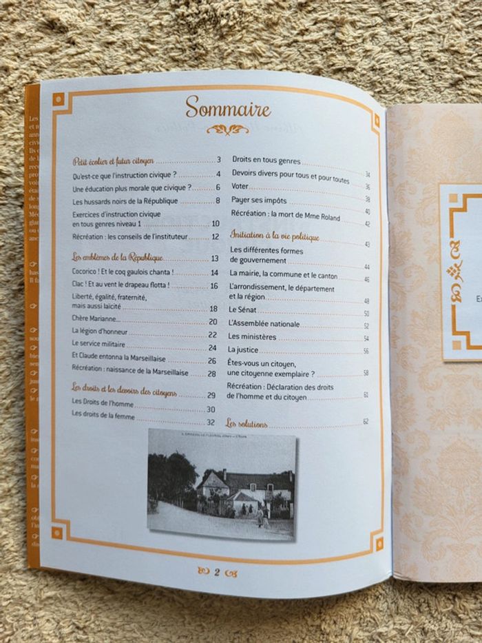 Petit cahier d'instruction civique livre d'exercices neuf pour adultes - photo numéro 4
