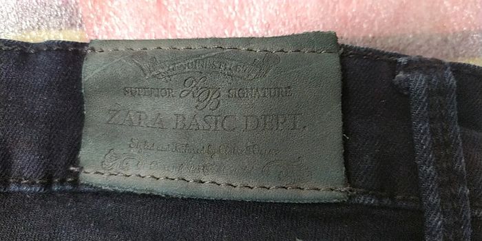 Jeans noir Zara basics T40 - photo numéro 3
