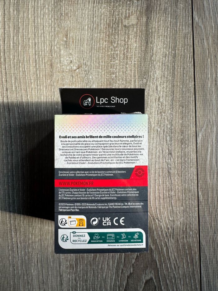 BUNDLE POKÉMON - EVOLUTIONS PRISMATIQUES-  EV 8.5 - FR - NEUF & SCELLE - photo numéro 2