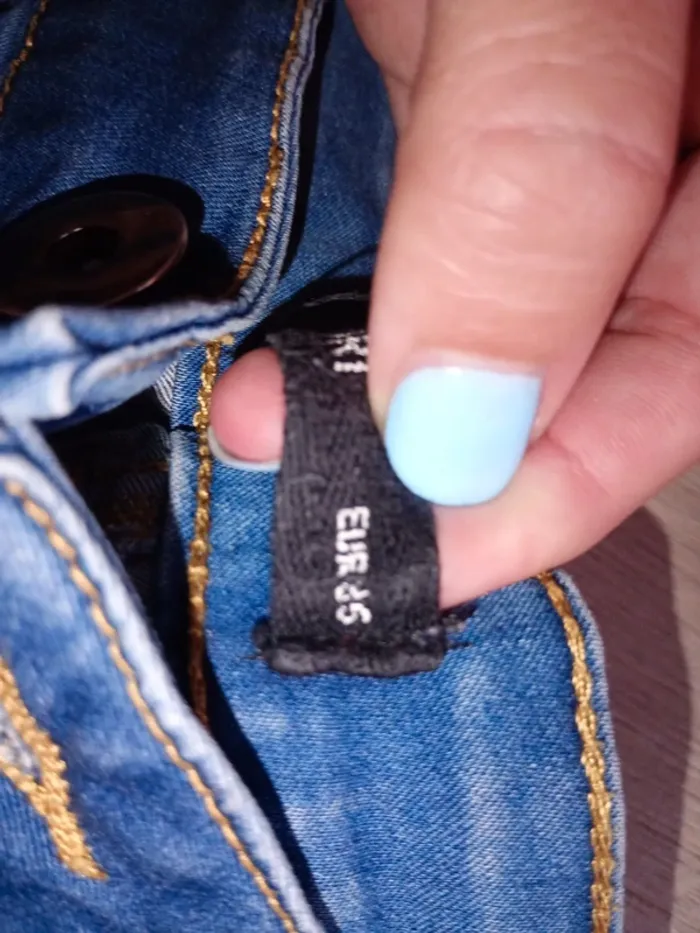Short été femme taille S bleu - photo numéro 4