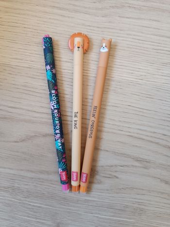 3 stylos effaçables Legami 
