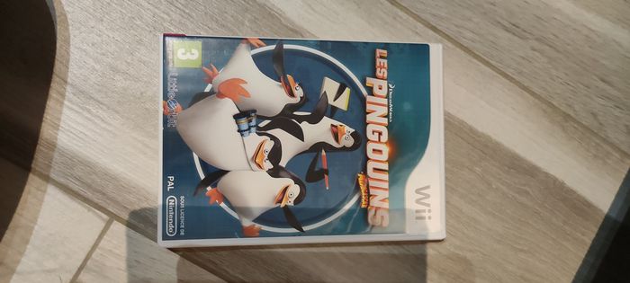 Vend jeux console wii les pingouins