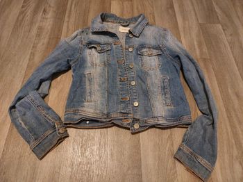 Veste en jeans courte taille s