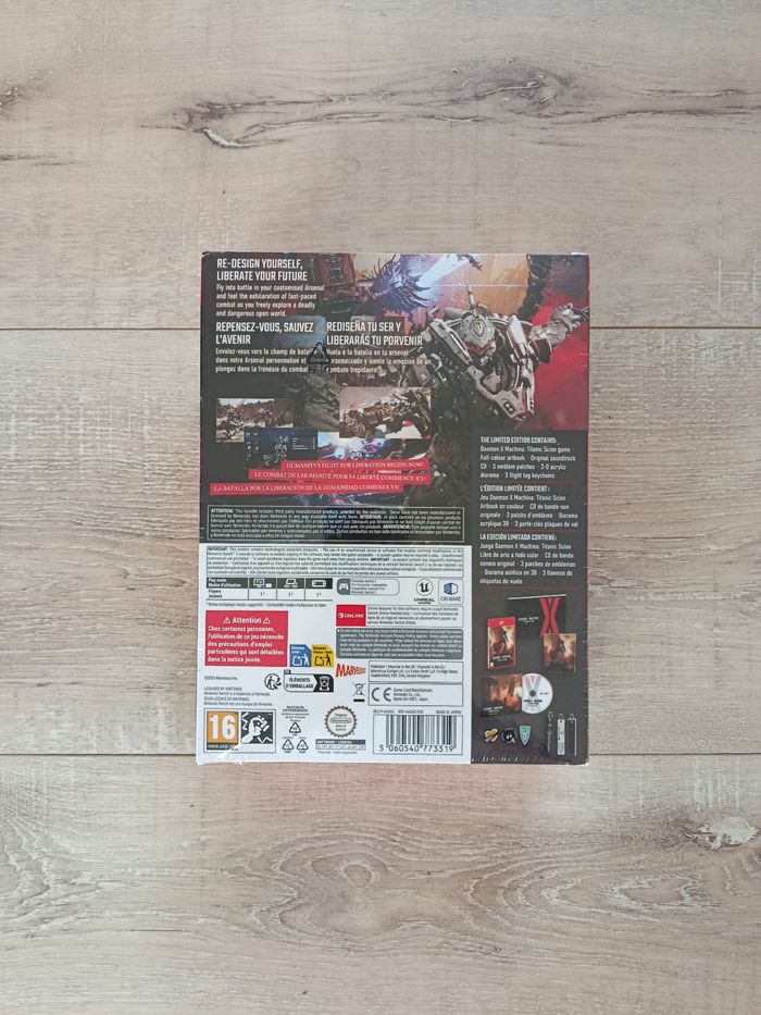 Jeu Switch 2 Neuf Daemon X Machina Titanic Sion Limited Édition - photo numéro 2