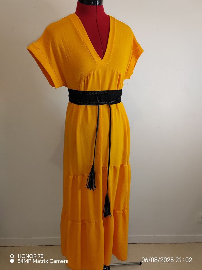 Robe longue fluide