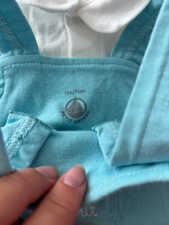 Salopette petit bateau - photo numéro 2
