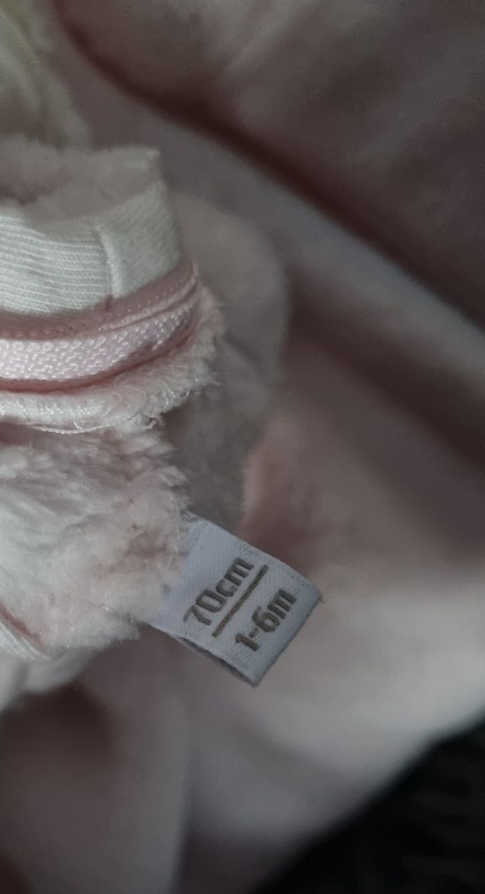 Gigoteuse d'hiver doux et chaud 1-6mois 70cm - photo numéro 6