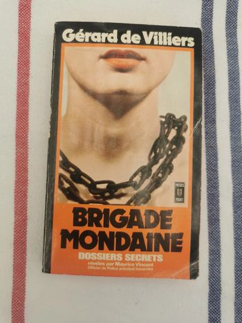 Brigade Mondaine, livre de Gérard de Villiers
