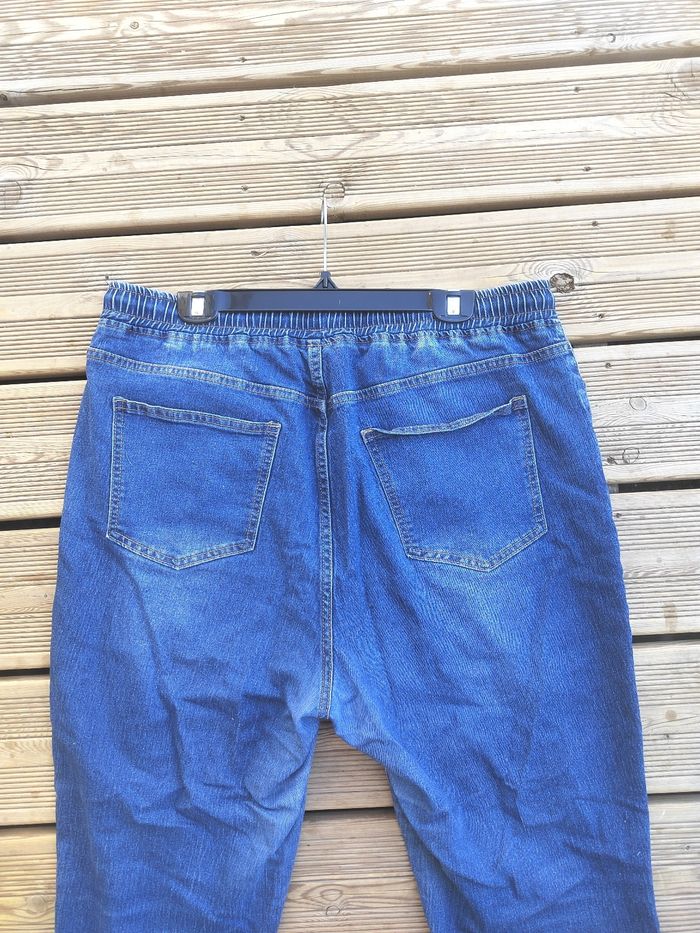 Jean skinny brut SHEIN – Taille 46 / 1XL – Taille haute & Cordon ajustable - photo numéro 6