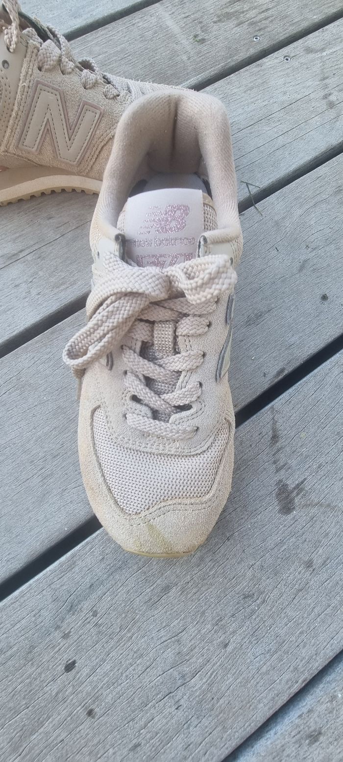 Baskets beige new balance 37
