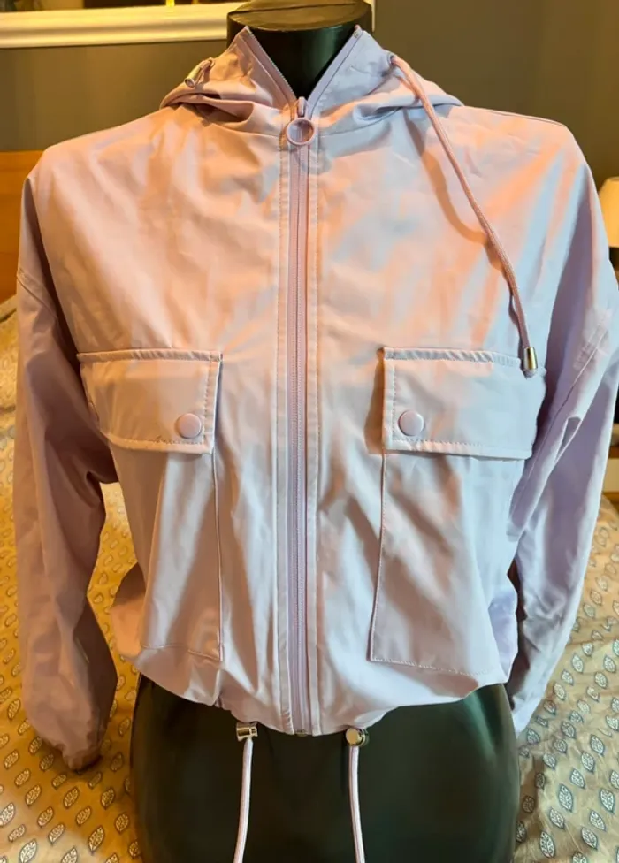 Veste coupe-vent imperméable courte Pimkie – Taille S – Bon état - photo numéro 7