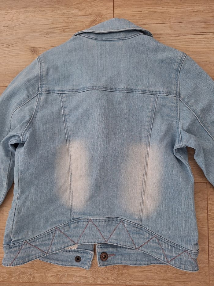 Veste en jean fille 6-7 ans - photo numéro 5