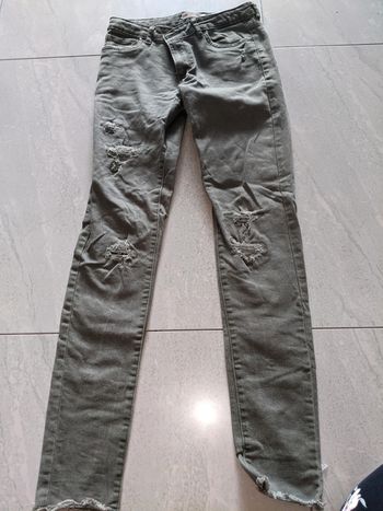Jeans 710 Levi's kaki 14 ans
