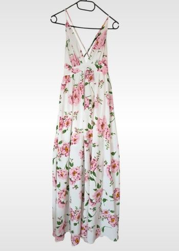 Robe longue fleurie - XS