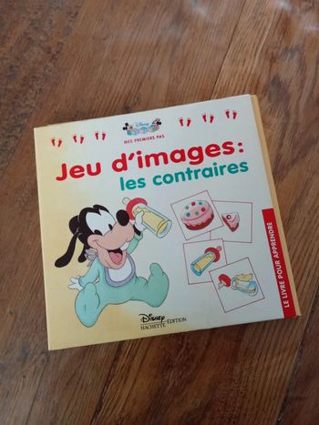 Jeu d'image les contraires Disney baby
