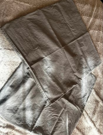 Draps house + taies d’oreillers gris LaRedoute