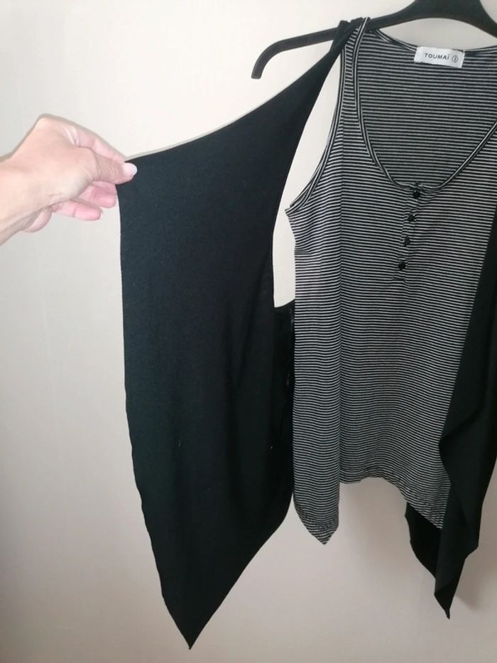 Tee-shirt et son gilet sans manche T3 - photo numéro 3