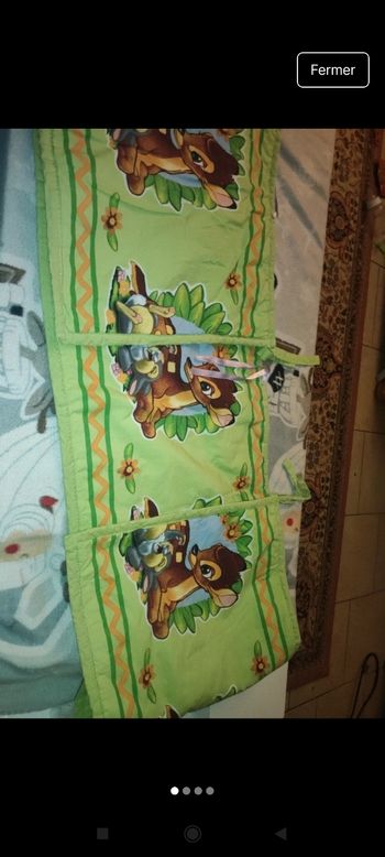 Très beau tour de lit Bambi d1