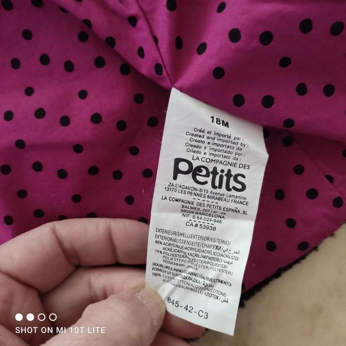 Ensemble noir et fuchsia la Compagnie des petits - photo numéro 7